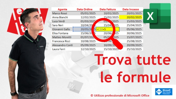 EXCEL – TRUCCHI E SEGRETI: ⚙️👨‍💻⚙️ Tre metodi per trovare le celle contenenti una formula