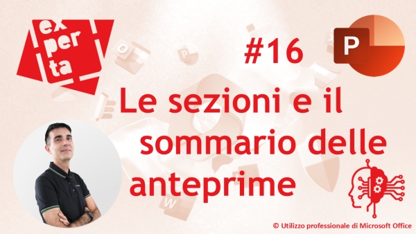 POWERPOINT - AVATAR Q&amp;A: 16 Le sezioni e il sommario delle anteprime
