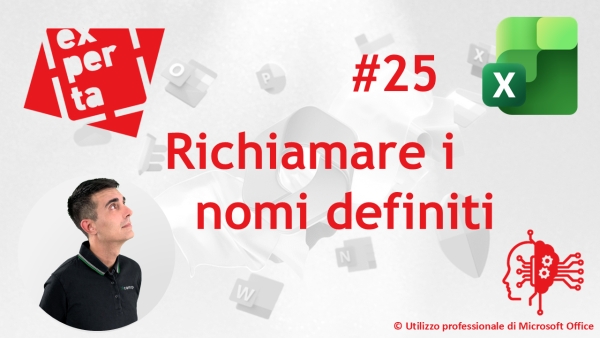 EXCEL - AVATAR Q&amp;A: 25 Richiamare i nomi definiti